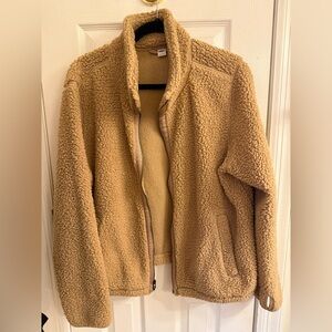 Old Navy Tan Sherpa Jacket
